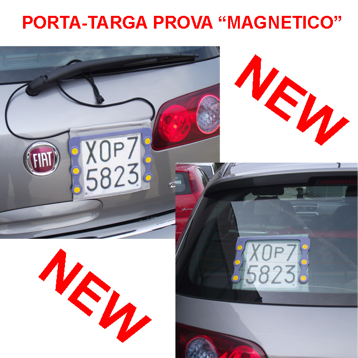 PORTA TARGAPROVA MAPTARGA MOTORI E PARTI RICAMBIO